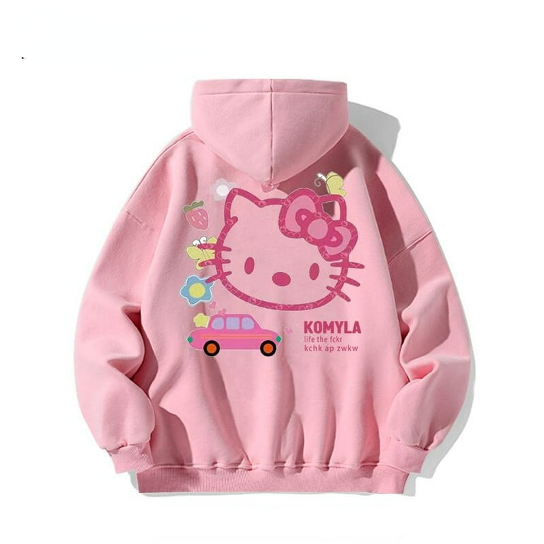 Pink hello kitty hoodie online