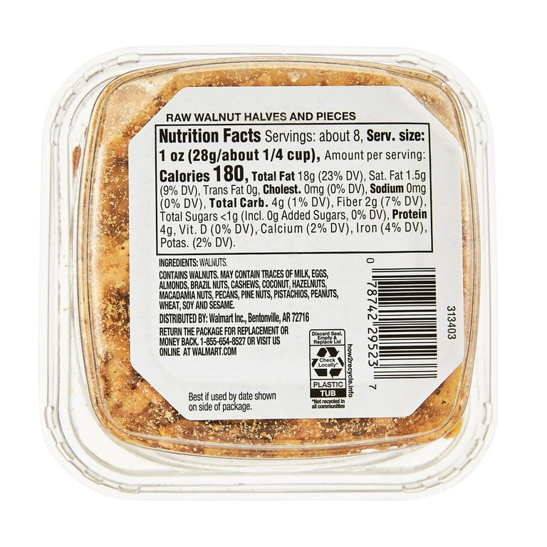 Walnut Halves Nutrition Facts