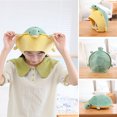 thumbnail image 2 of HEVIRGO Turtle Headwear avec Corps Résistant à la Couleur Anti-Déformée Bande de Fixation Doux Casque de Tortue pour Cadeau, 2 of 10