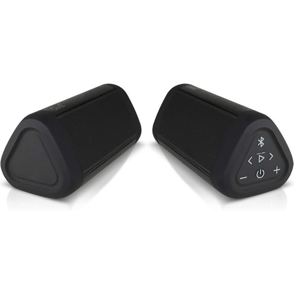 OontZ Haut-Parleur Bluetooth Portable Ultra Double 5.0, Lot de 2 – Étanche IPX7, Son Amélioré 14 W, Batterie 20 H, Portée 100 Pi, Basses Profondes et Audio Clair
