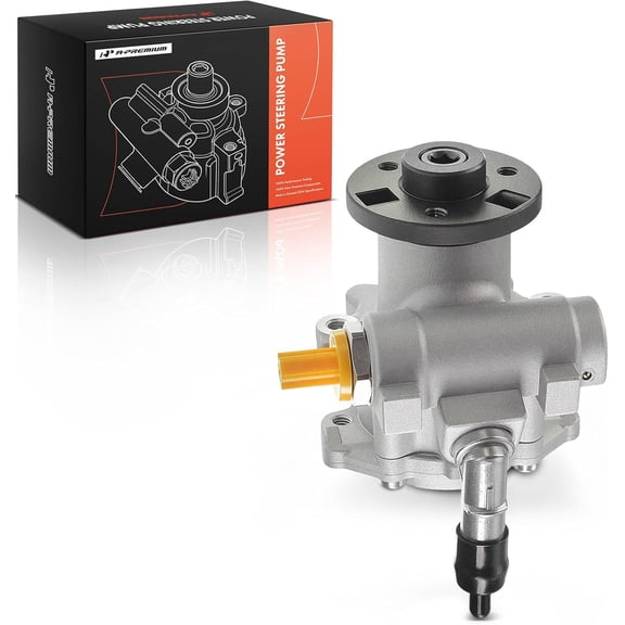 A-Premium Power Steering Pump Without Pulley Replacement for BMW E90 E91 128i 323i 325i 325xi 328i 328xi 330i 330xi 2006-2013