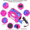 thumbnail image 2 of Portable Dual Nozzle Rose Red 110v 600w Electric Balloon Blower Pump/electric Balloon Inflator For Decorations, 2 of 5