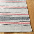 thumbnail image 3 of SAFAVIEH Montauk Spots Geometric Striped Cotton Area Rug, Pink/Beige, 5' x 8', 3 of 8