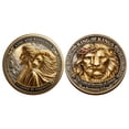 thumbnail image 2 of Commemorative Coin, Biblical Prophecy Keepsake With Detailed Craftsmanship, for Devotional Reminder, Color, 2 of 9