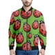 thumbnail image 2 of Chaqueta con cremallera y estampado 3D de mariquitas para hombre y mujer, sudadera informal holgada de manga larga, chaqueta bomber con cremallera para primavera y otoño, 2 of 5