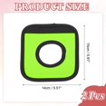 thumbnail image 2 of Uxcell Luggage Handle Wrap for Suitcase 2 Pcs Bright Color Neoprene Comfort Soft Handle Covers Grass Green, 2 of 6
