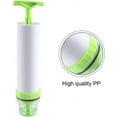 thumbnail image 3 of Vacuum Seal Storage Bags Hand Pump Manual Compression Bags Air Pump Portable Mini Suction Pump for Travel/Food/Space Saver, 3 of 5