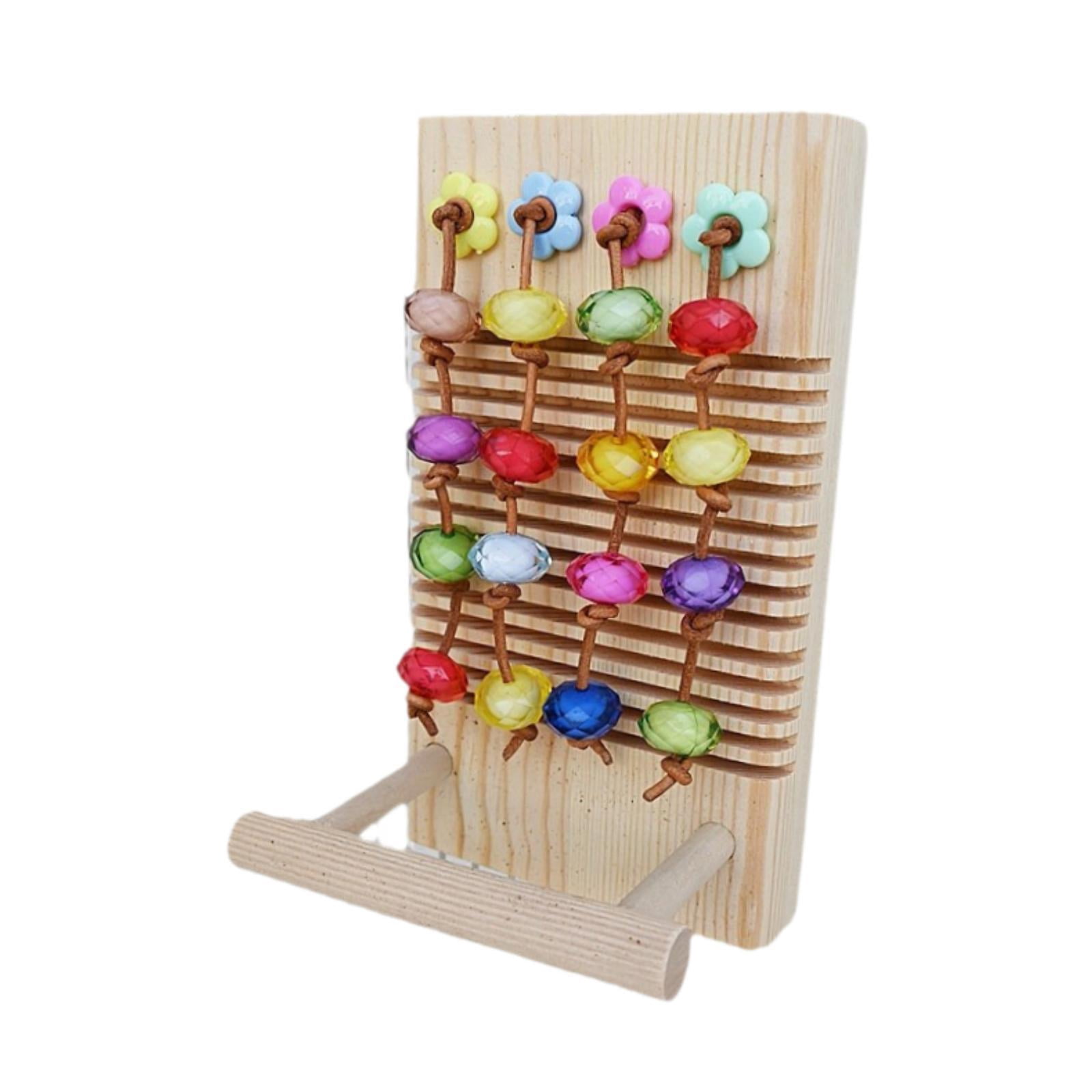 Bvdfgk Parrot Chewing Toys Bird Toy Birds Climbing Toy Bird Cage Accessories with Perch
