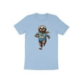 thumbnail image 5 of Funny Marathon Runner Running Sloth Animal Gift Men Women T-Shirt Running Sloth Runner Birthday Holiday Presents Tshirt, 5 of 10