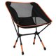thumbnail image 1 of Folding Moon Chair Outdoor Leisure Adjustable Sitting Camping Fishing Barbecue BeachRetractable Chair, 1 of 8