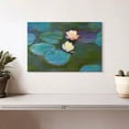 thumbnail image 2 of Elephant Stock Nympheas 1897-1898 Wall Art - Horizontal Canvas Wall Art - Living Room Wall Decor - Floral And Botanical Canvas - Teal And Purple Decor By Claude Monet - 12" x 8", 2 of 8