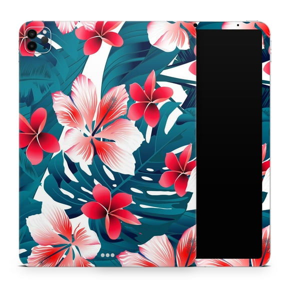 DesignSkinz Tropical Summer Vivid Floral Full-Body Skin Decal Wrap Cover for iPad (A1219/A1337)