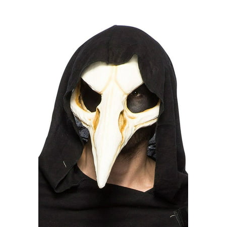 Raven Skull Adult Latex Costume Mask