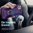thumbnail image 6 of Case for iPhone 13 Phone Case iPhone 13 Case, with Ring Holder Stand, Support Magnet Car Mount, Military Grade, Heavy Duty, for iPhone 13 Case Black, 6 of 12