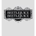 thumbnail image 6 of Beetlejuice Beetlejuice Black Sign Logo Women's Vivid White Crop Tee-XXL, 6 of 7