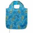 thumbnail image 1 of Starfish Portable Fabric Shopping Bag, Marine Underwater Life Theme Sea Stars Dotwork Style Aquatic Ocean, Versatile and Durable Grocery Tote with High Capacity, Marigold Blue White, by Ambesonne, 1 of 4
