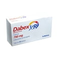 thumbnail image 3 of Dabex XR Metformina 750 mg liberación prolongada 60 tabletas, 3 of 4