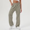 thumbnail image 2 of Kmdttou Cargo Pants for Women Plus Size Casual And Fashionable Elastic Waistband Pocket Pants, 2 of 3