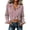 Red, variant on Blouses for Women Casual Vertical Stripe Lapel Collar Button Down Long Sleeve Waist Twist Knot Cropped Everyday Wear Top, Size (S-5XL)