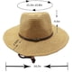 thumbnail image 3 of Sombrero de paja vaquero/vaquera estilo western para hombres y mujeres, 3 of 5