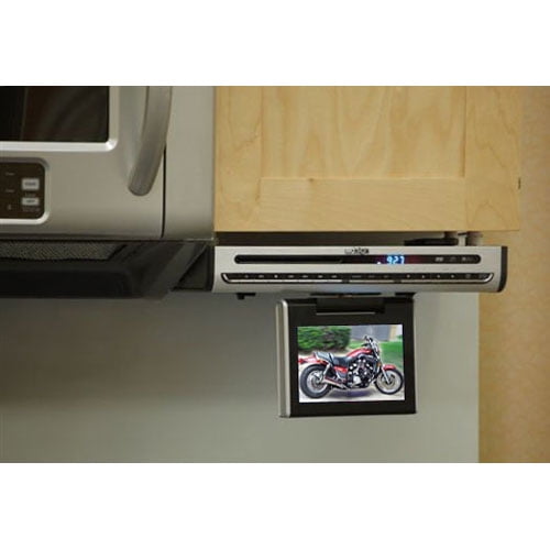 bydsign undercounter 7" lcd tv/radio/dvd player combo, d786