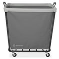 thumbnail image 2 of Dryser X-Large Heavy-Duty Commercial Rolling Laundry Hamper on Wheels with Removable Canvas Bin - Gray, 2 of 7