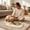 Multicolor C, variant on Cute Irregular Cartoon-Shaped Pet Feeding Mat, Absorbent Non-Slip Leather Bowl Pad, Quick-Drying Water-Resistant Mat for Cats & Dogs, Indoor Use, 15.74x23.62in(E)