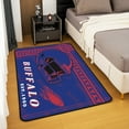 thumbnail image 2 of Erosebridal American Football City Area Rugs For Living Room 4'11" x 3'3", Blue Red Bedroom Decor, Eat Sleep Room Decor, Non Slip, 2 of 5