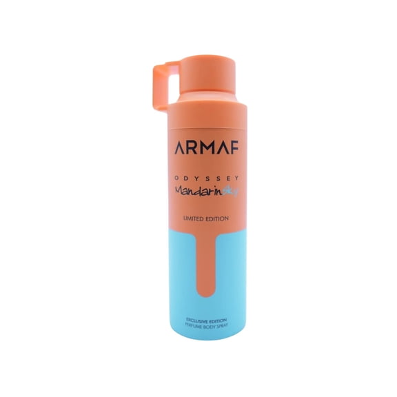Odyssey Mandarin Sky Limited Edition Body Spray 200ml (6.8 oz) by Armaf | Fresh, Rich & Unforgettable