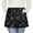Sun and Crystal, variant on Sun and Crystal Ball Gothic Pattern Server Half Apron with Pockets,22.8 X 11.8 Inch Half Waist Design with Black Trim,Restaurant Waitstaff Uniform