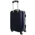 thumbnail image 2 of Navy Dallas Cowboys 20" 8-Wheel Hardcase Spinner Carry-On, 2 of 5