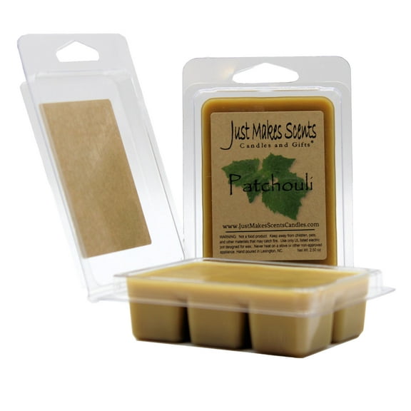 Patchouli 2-Pack Homemade Soy Wax Melts -Just Makes Scents Candles & Gifts