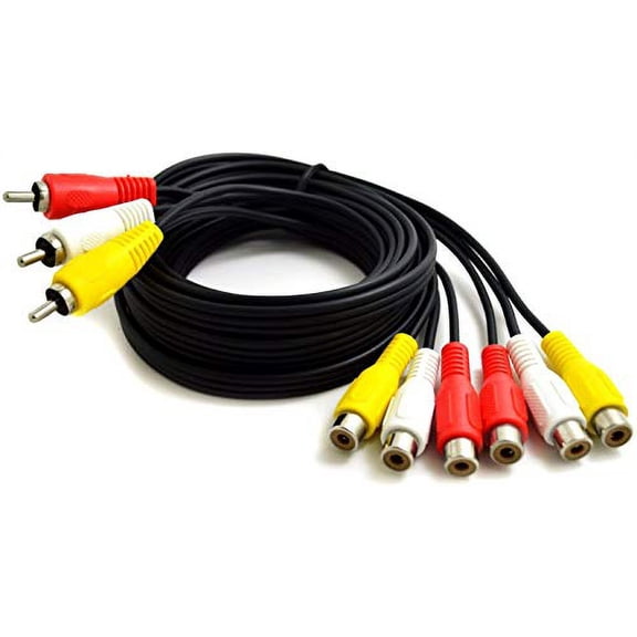 Av Adapter Wire 3 RCA Male to USB Female Aux Audio Video Camcorder Adapter AV Converter ...