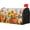 Autumn Pumpkin Flowers, variant on American Flag Star Patriotic Mailbox Cover USA Stripes Mailbox Covers 21 X 18 Inch Magnetic Standard Size 4th of July Independence Day Wrap Post Letter Box Home Outdoor Yard Garden Decor