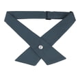 thumbnail image 1 of Corbata Para Abrir Pulse El Botón Patrón Puro Pre-Corbata Nailon Para Mujer Gris Talla única, 1 of 6