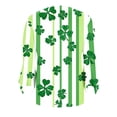 thumbnail image 4 of lcziwo St Patricks Day Shirts for Women 2025 Fashion Shamrock Graphic Tees Blouse Casual 3/4 Bell Sleeve V Neck Tshirts Vacation Tops Camisas Para Hombres Green XL, 4 of 6