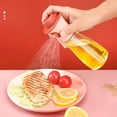 thumbnail image 5 of Olive Oil Sprayer for Cooking Set – Olive Oil Sprayer and Glass Oil Bottle with Measuring Pump Drip-Free - pink, 5 of 6