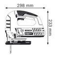 thumbnail image 2 of Sierra Caladora Orbital Bosch Gst 75e 710w 060158H0G0, 2 of 5