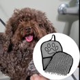 thumbnail image 1 of Toalla De Secado Para Perros (54,4 X 21,4 Cm) O Toalla De Baño Para Perros, Gatos Y Otras Mascotas, Color Gris., 1 of 8