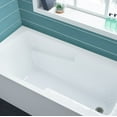 thumbnail image 5 of Voltaire 60" x 30" Right-Hand Drain Alcove Bathtub with Apron and Armrest, 5 of 11