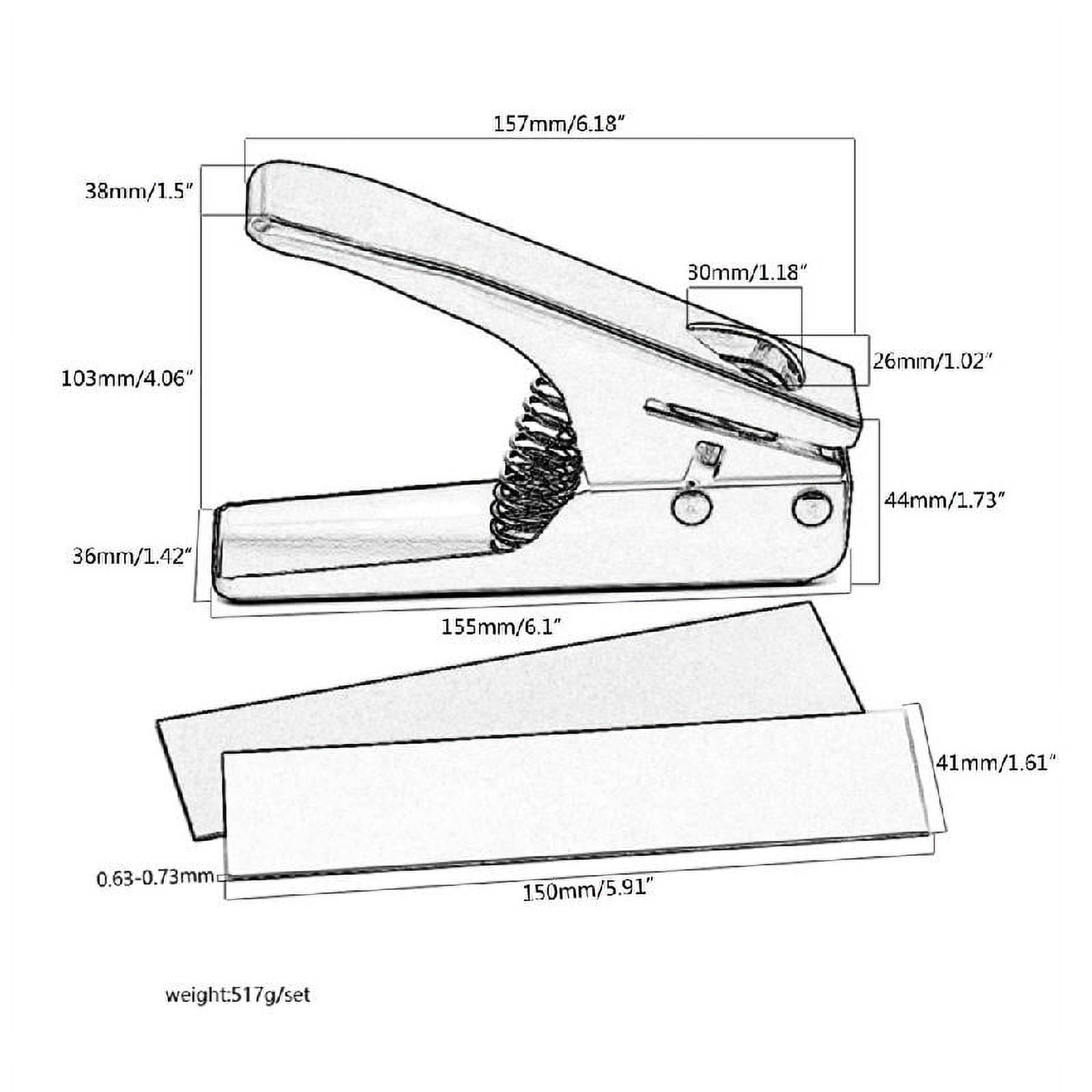 SIEYIO Guitar Pick Cutter Guitar Pick Maker Guitar Pick Puncher Picks Cutting Machine