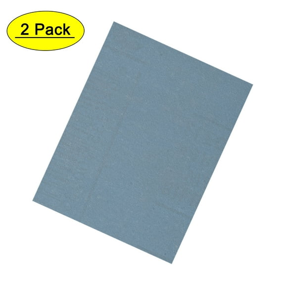 Uxcell Waterproof Sandpapers  9" x 11" /230mm x 280mm 8000 Grits Wet Dry 2 Pack