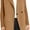 Camel, variant on New York Women's 17QMW595 Double Face Wool Blend Jacket with Knit Sleeve - Medium Grey - M
