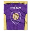MLS Orlando City FC "Jersey" Personalized Silk Touch Throw Blanket