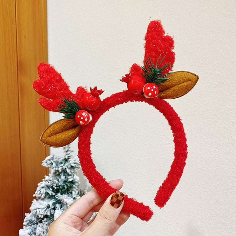 Cute Headband Headwear Branch For Kids For Female Make Up For Girl Hair Accessories Head Hoop Women Hair Band Antlers Headband M