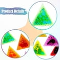 thumbnail image 6 of QSTDGVPW 6Pcs Sensory Soft Gel Liquid Toys Liquid Motion Tiles Travel Gifts Water Sensory Pads Play Mats for Children 3-4 Calming Toys Triangle, 6 of 9