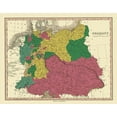 thumbnail image 2 of Finley 24x20 White Modern Wood Framed Museum Art Print Titled - Germany - Finley 1831, 2 of 4