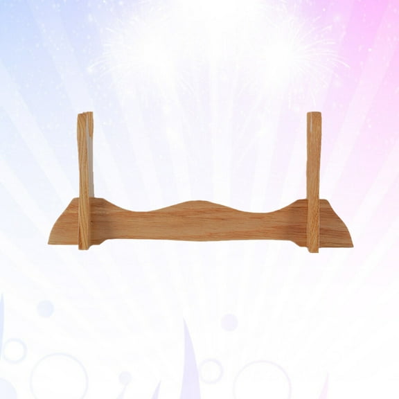 FUTUREORYY Light Brown Storage Rack Sword Display 1Set