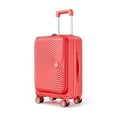 thumbnail image 3 of Bailu Luggage Set 3-Piece (20/24/28), Expandable Carry-On Luggage with TSA Lock Airline Approval, 100% PC Hard Shell Lightweight Luggage with Front Pocket and Spinner Wheels (Orange), 3 of 7