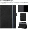 thumbnail image 2 of SUPNICE Universal Stand Folio Case Cover for All 7-8 Inch Tablet (iPad mini,Amazon Fire 7,Fire 8,Onn. 7" Tablet,Onn. 8" Tablet,Galaxy Tab A 8.0,Contixo 7" Tablet,Lenovo Tab M8 Tablet), Black, 2 of 6